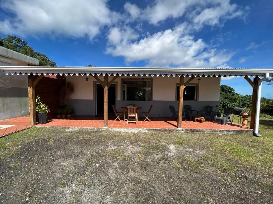 972B-Coin De Verdure Au Pied De La Montagne Pelee Le Morne-Rouge Dış mekan fotoğraf